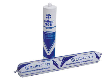 qualité Pâte imperméable blanche d&#039;uniforme de la classe 35 de mastic de silicone de mur rideau usine
